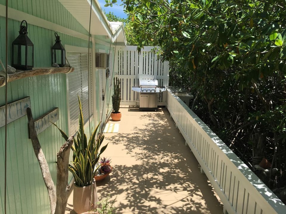 Entrance & outdoor terrace.