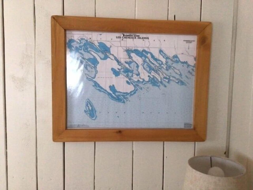 Map of the Les Cheneaux Islands