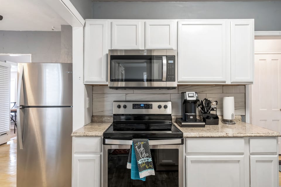 Kitchen with New Appliances 