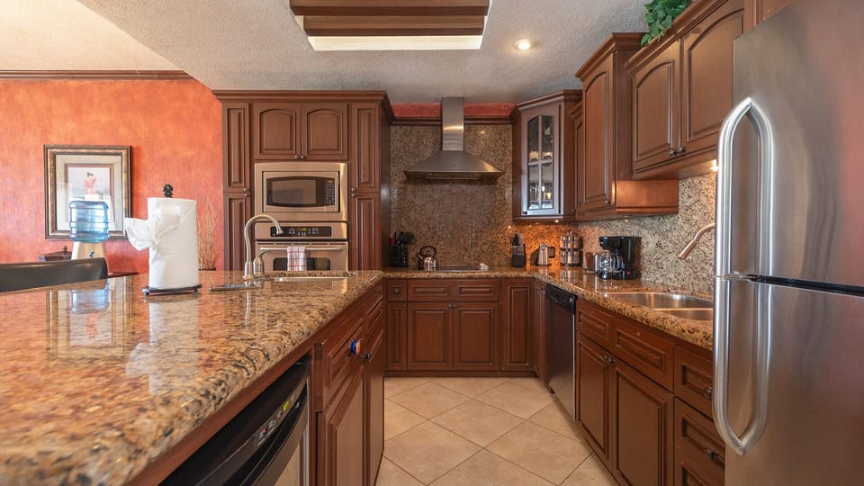 the main kitchen