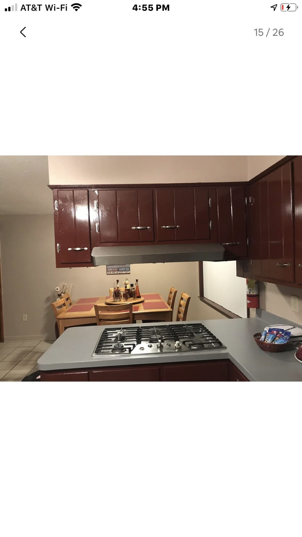 Kitchen/dining area