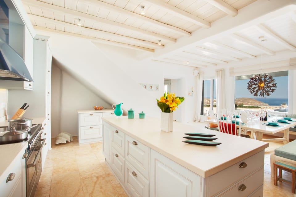 Fully equipped modern stylish kitchen