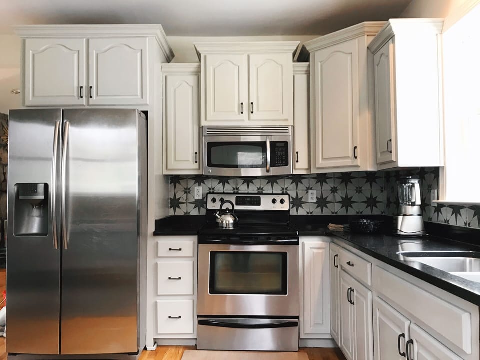 Full sized family kitchen for all your needs during your stay.