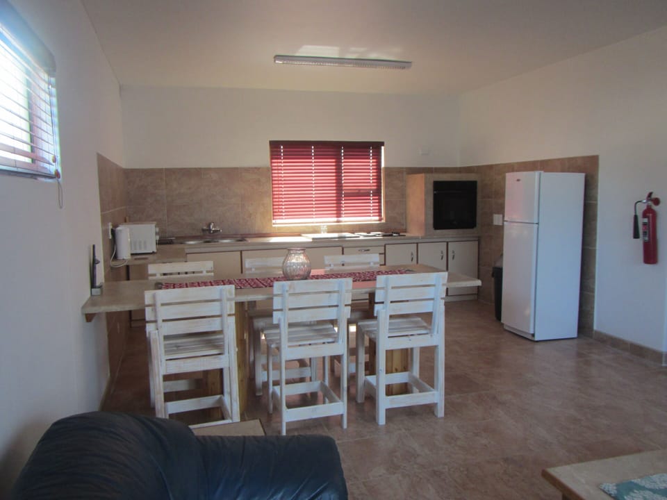 Kitchen and dining area
