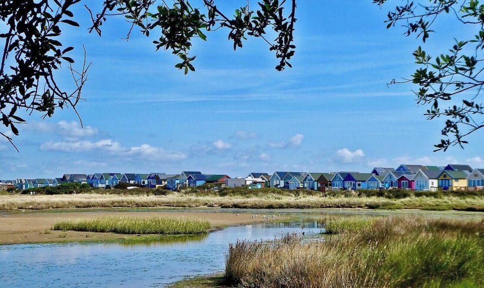 Views from Hengistbury Head to Mudeford Spit