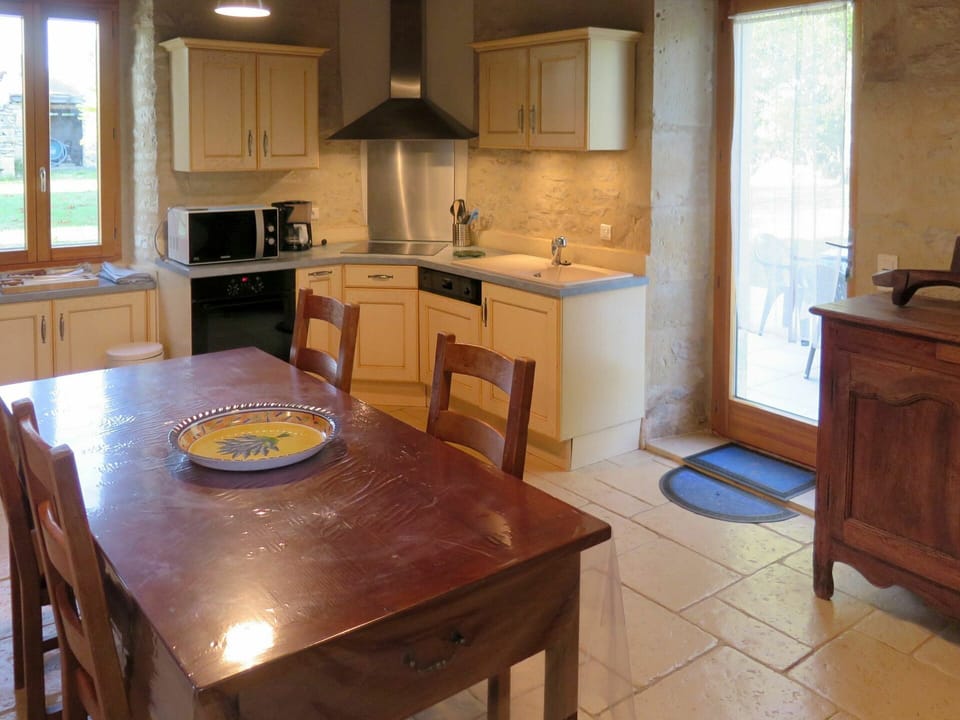 Table, Furniture, Cabinetry, Property, Countertop, Window, Wood, Kitchen Sink, Kitchen Appliance, Interior Design