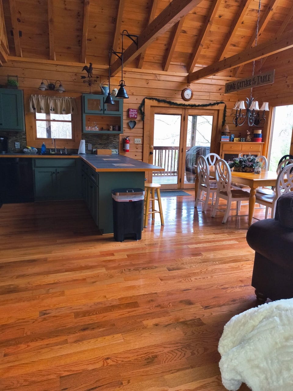 New hardwood floors