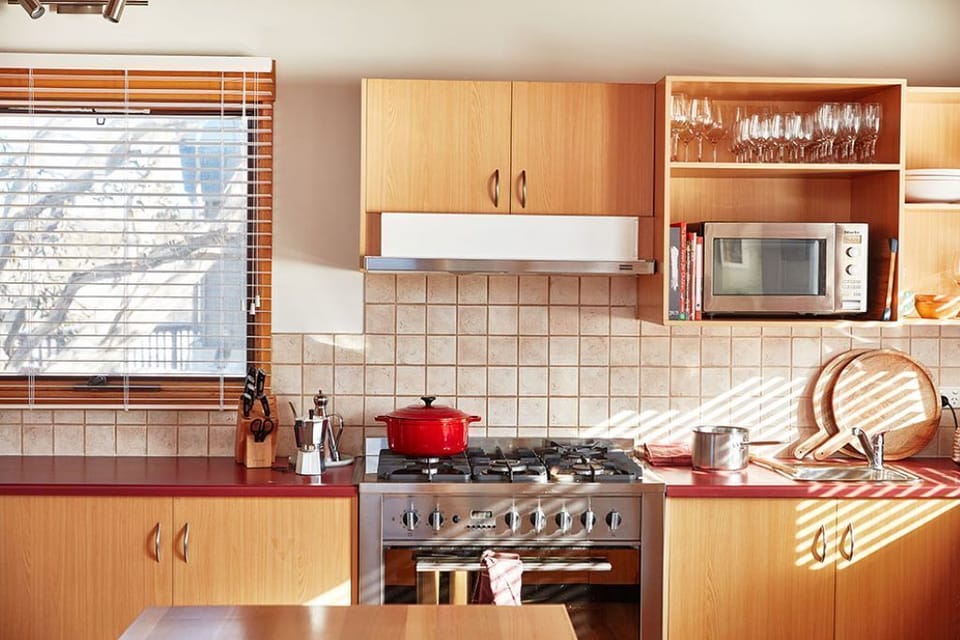 Upstairs kitchen