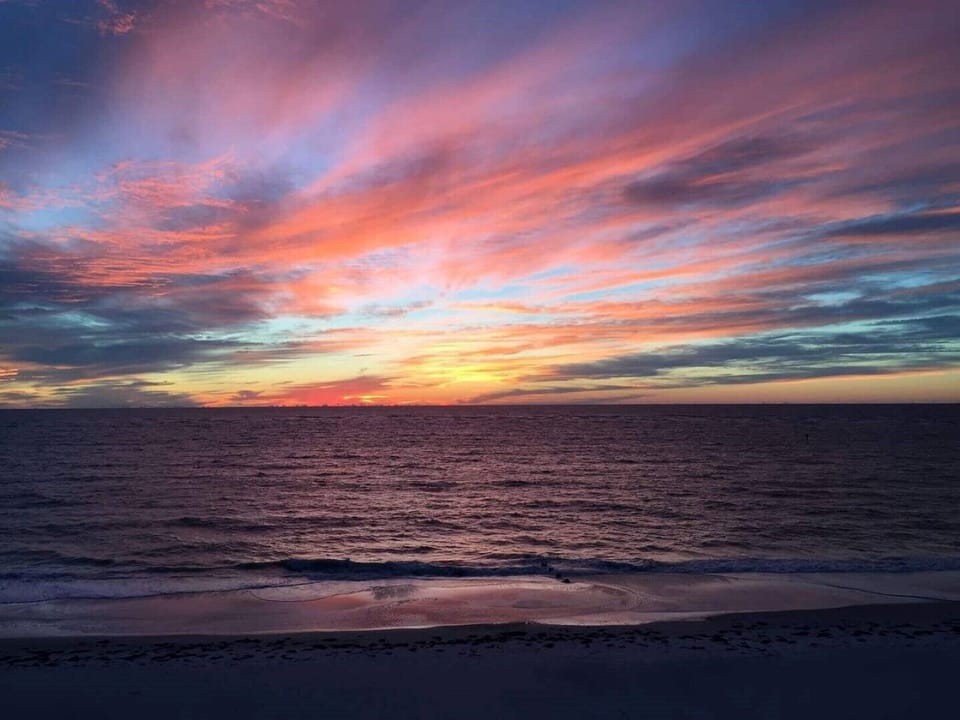Beautiful sunsets every night while you are relaxing on the lanai