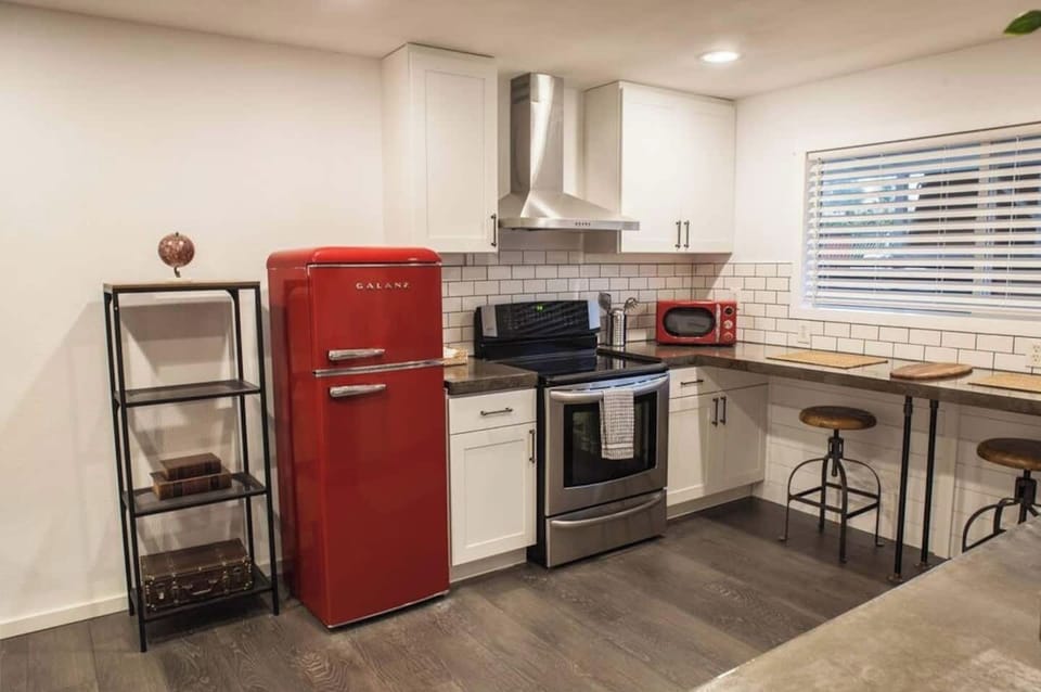 "The retro appliances are a cute touch"