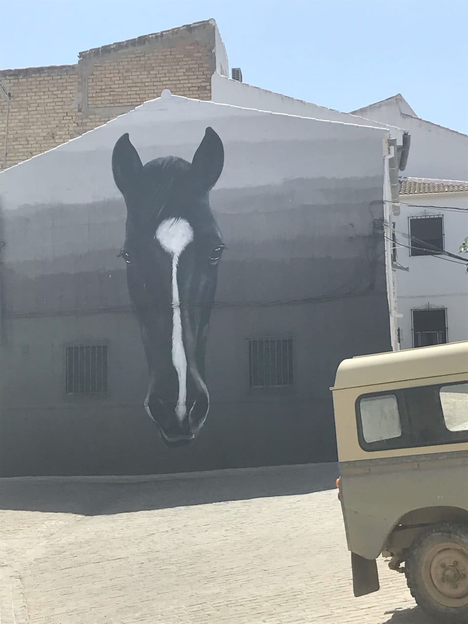 One of 6 village murals - find the other 5!
