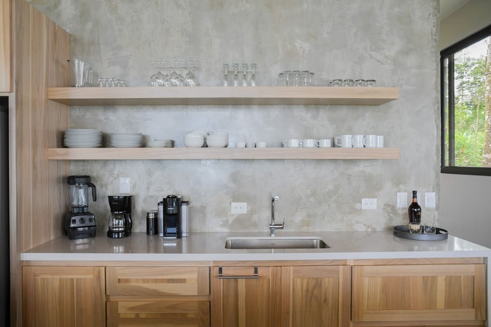 fully furnished kitchen
