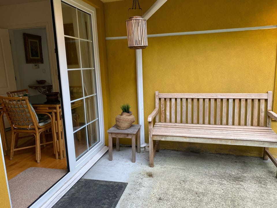 Garden Patio seating 