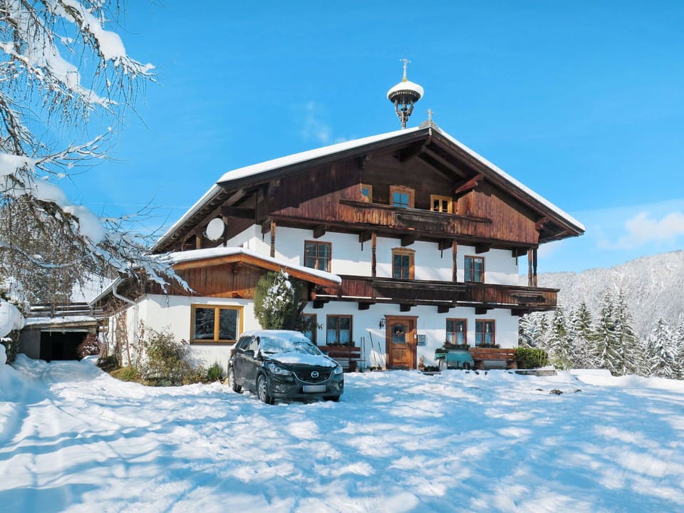 Building, Sky, Snow, Window, Car, Blue, House, Plant, Wheel, Tree