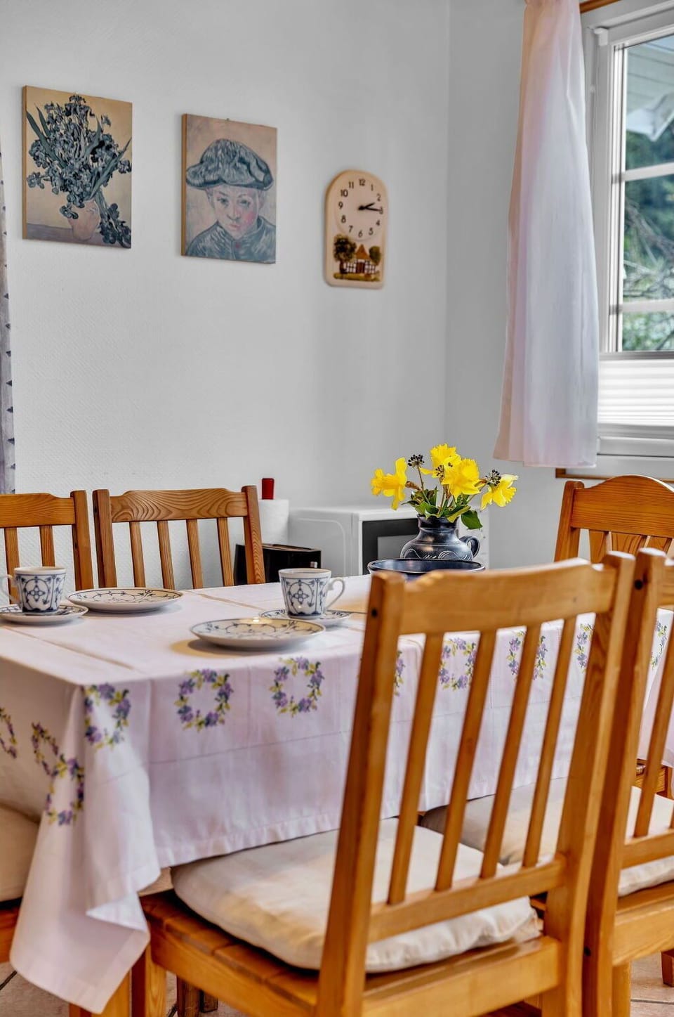 Furniture, Interior Design, Flooring, Table, Wood, Dining Room, Kitchen & Dining Room Table, Floor, Chair, Textile