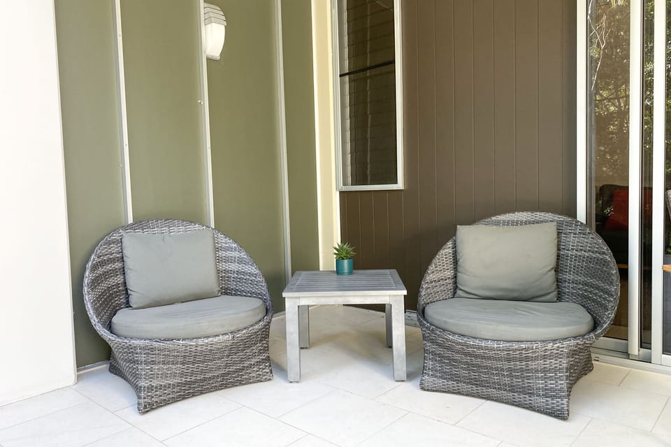 Chill inside or outside, your choice :).