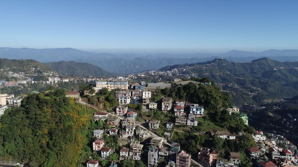 Laipuitlang area of Aizawl City