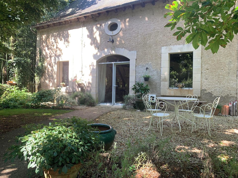 Front of Stables gite