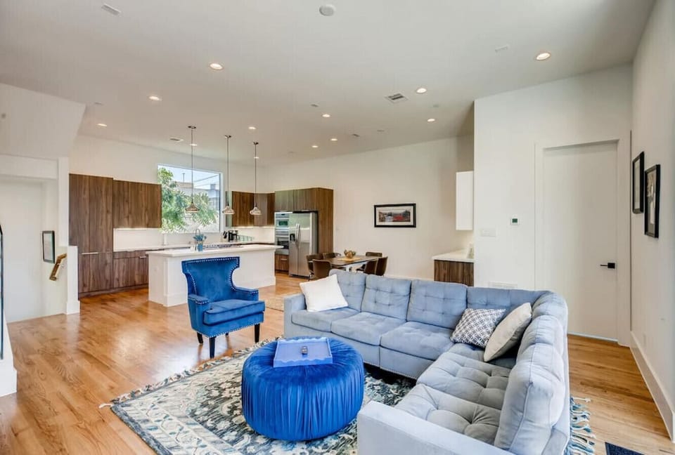 Living Room with Smart TV