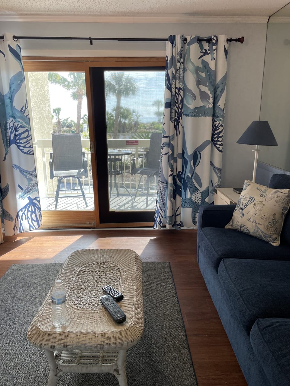 Living room with sofa bed