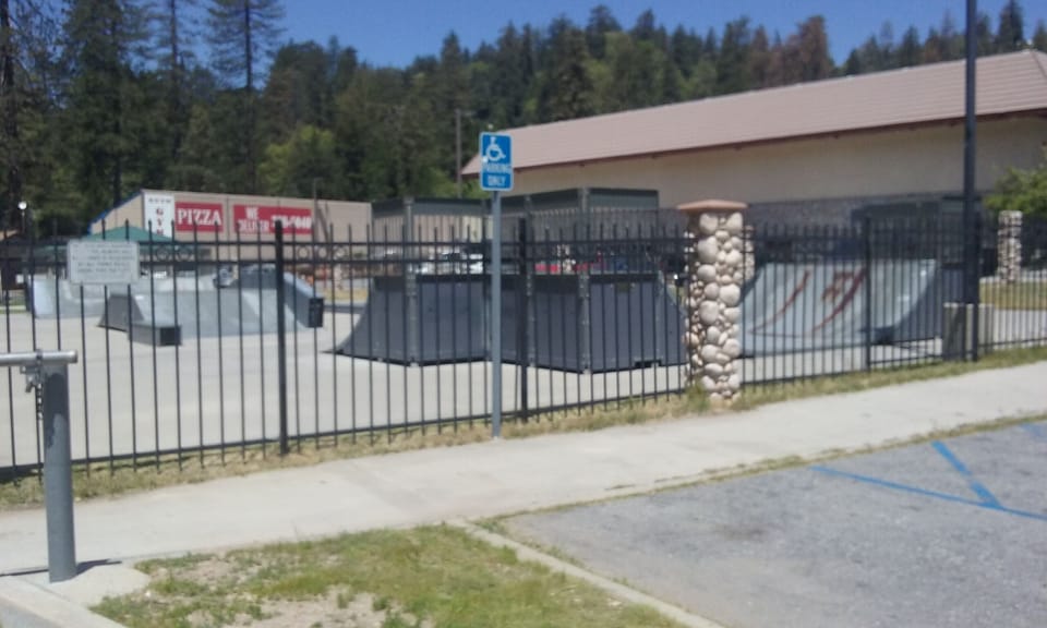 Bring your skateboard (10 minute walk)