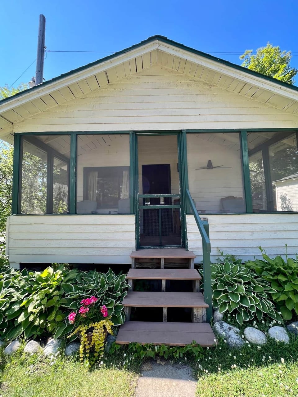 Outside view of Huron Cabin