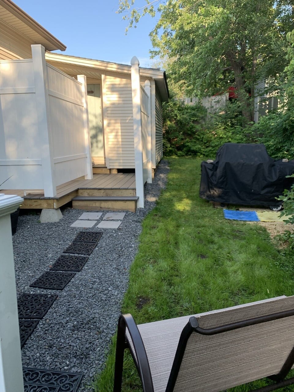 back yard