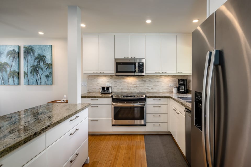 ...which has updated appliances and is  bigger than typical Ekahi units.