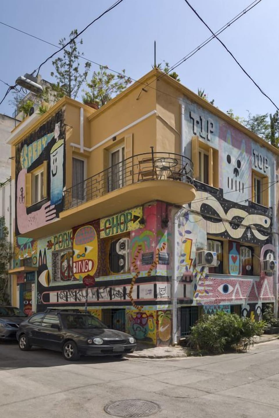 Our EP9 building painted by David Shillinglaw. 