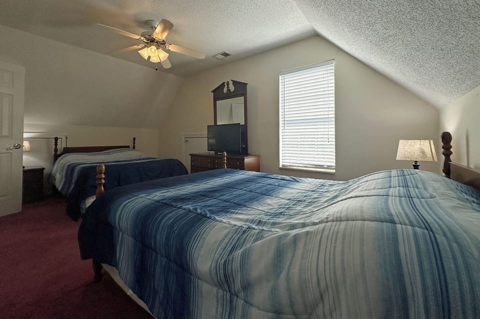 Relax & watch TV in bed.