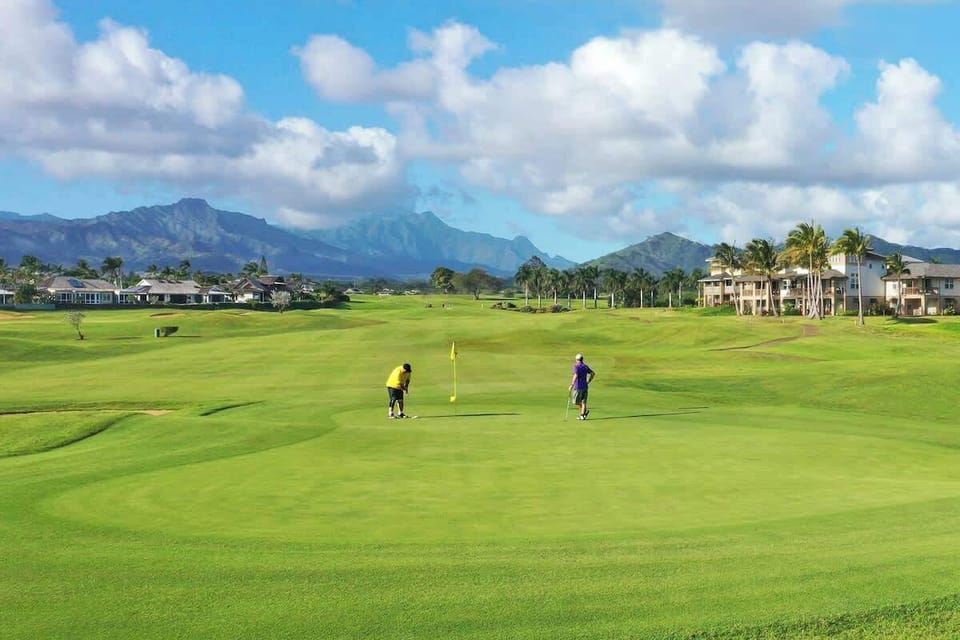 Walk to and Play Kiahuna Plantation Golf Course