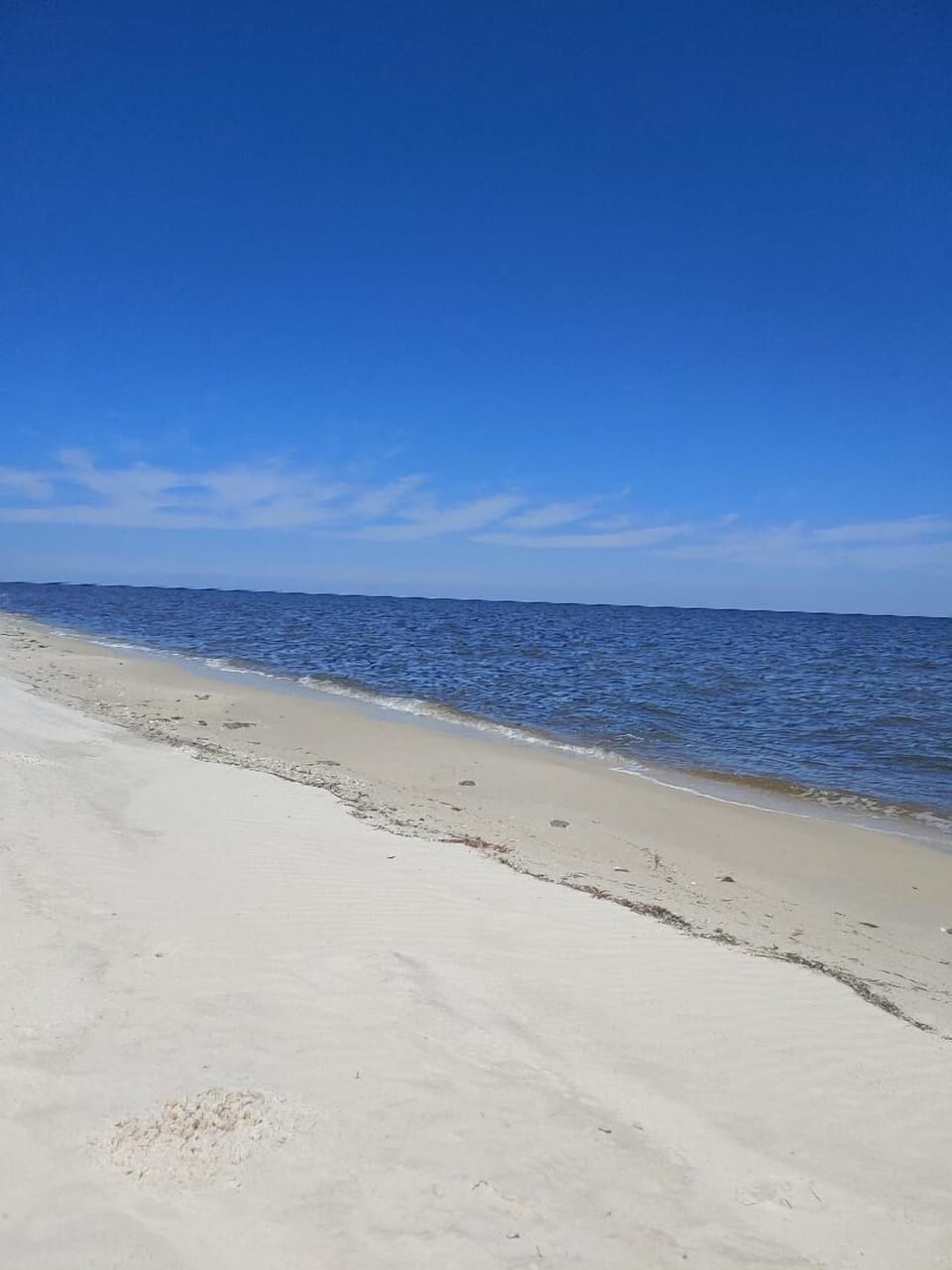 The beach to enjoy at The Spotted Grouper.