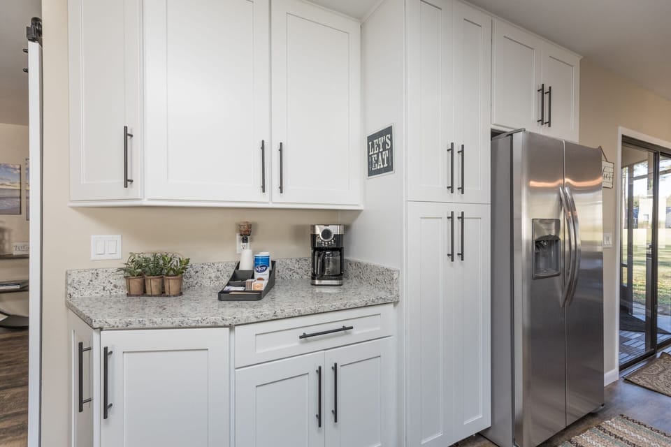 kitchen coffee station