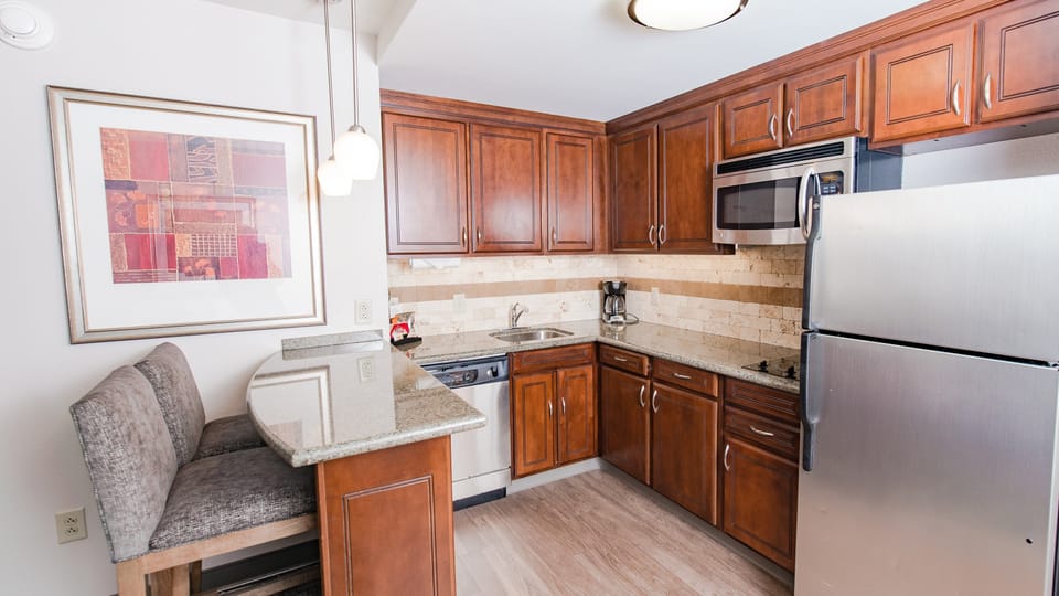 Prepare meals in the comfort of your very own fully-equipped kitchen.