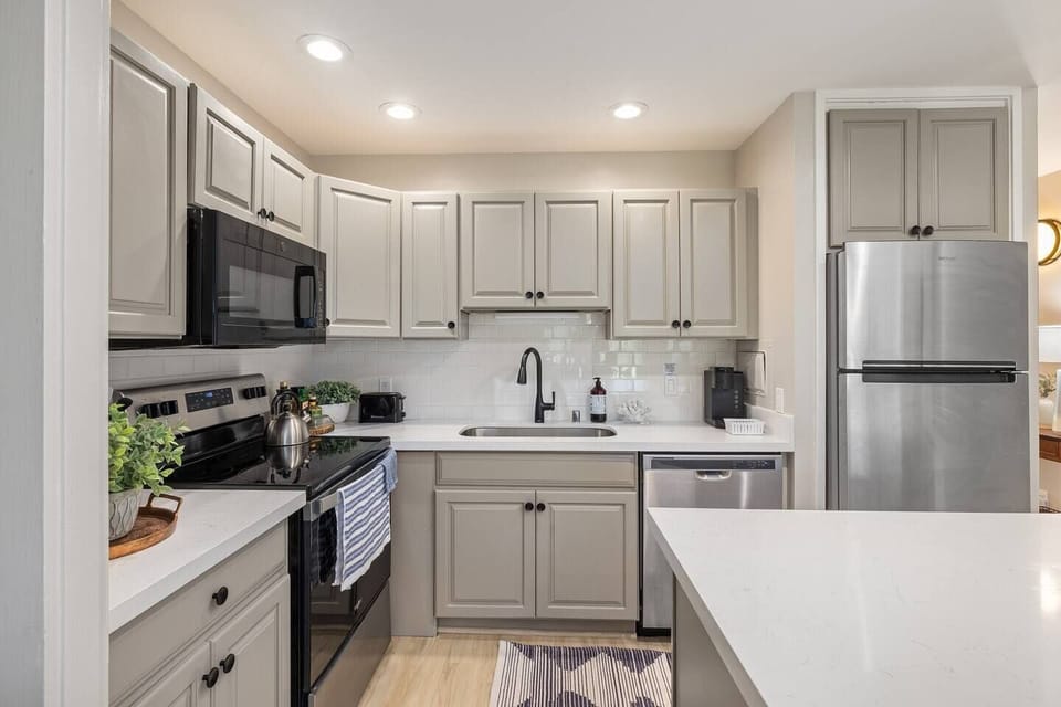 Newly remodeled kitchen