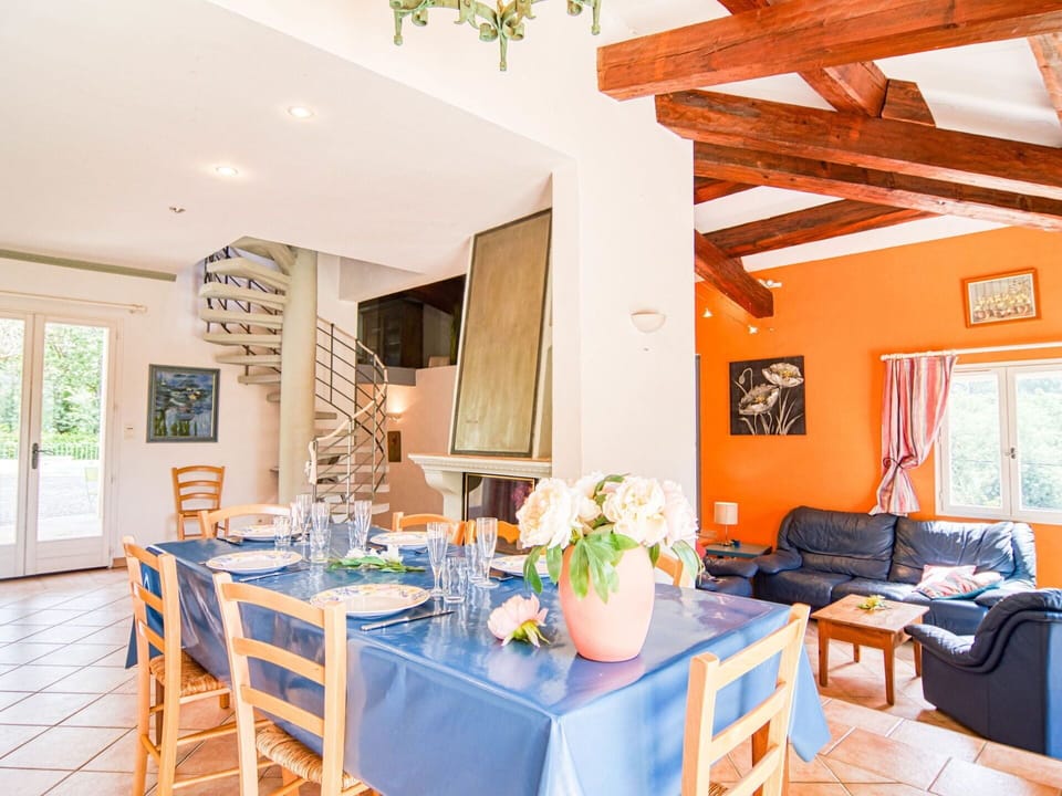 Table, Furniture, Property, Plant, Window, Azure, Flower, Orange, Houseplant, Lighting