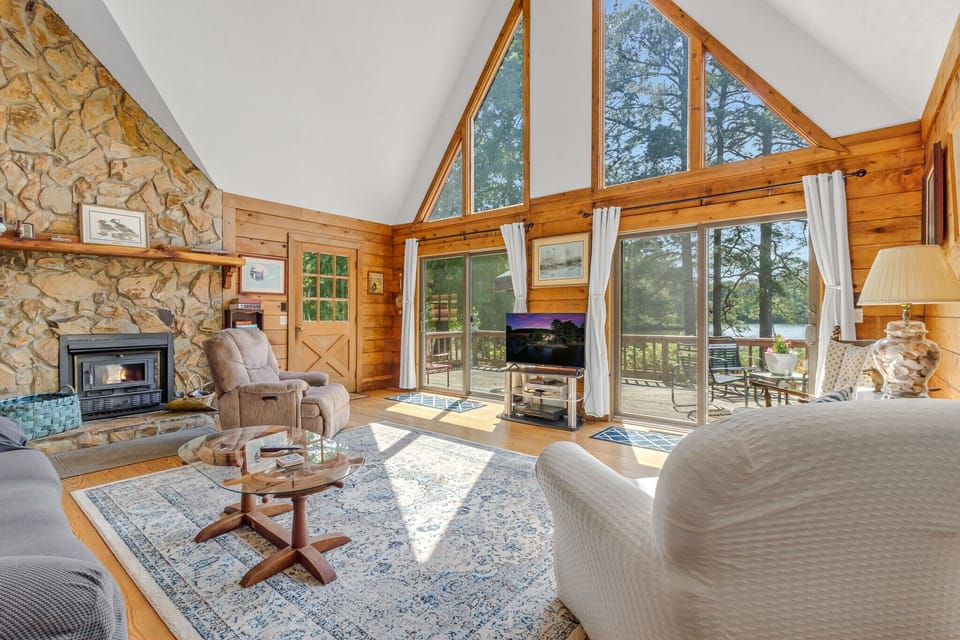-Spacious Living Room, Natural Light Galore-