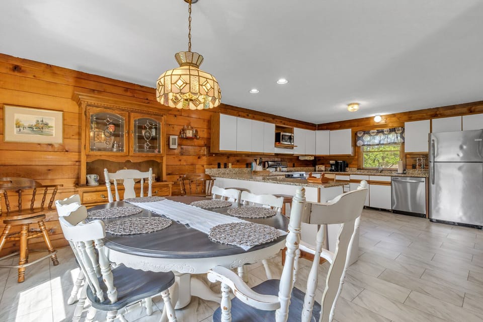 -Spacious Kitchen and dining area-