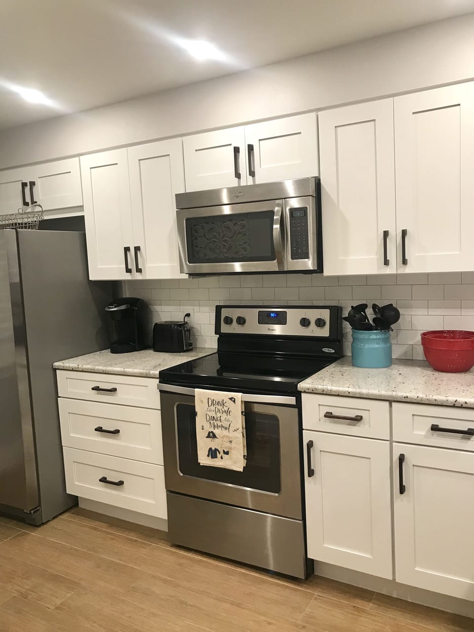 Newly renovated kitchen