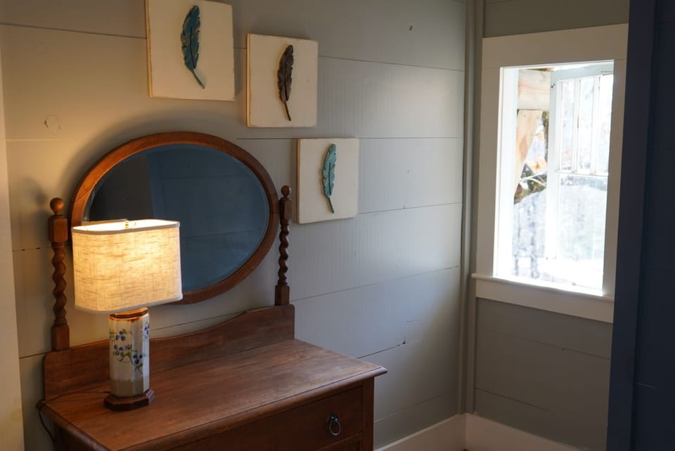 Bedroom 2: King suite dressing area