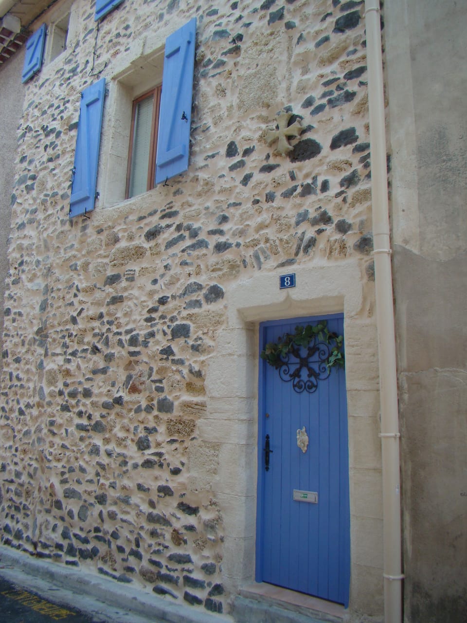 Rear Exterior Door from basement located at  8 Rue de La Fontaine