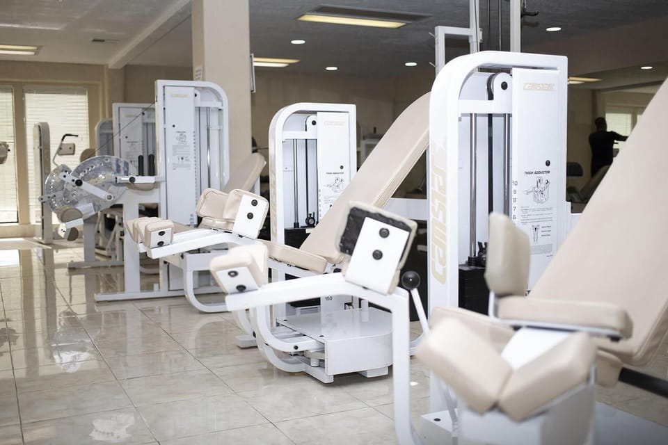 Gym at the "hub"