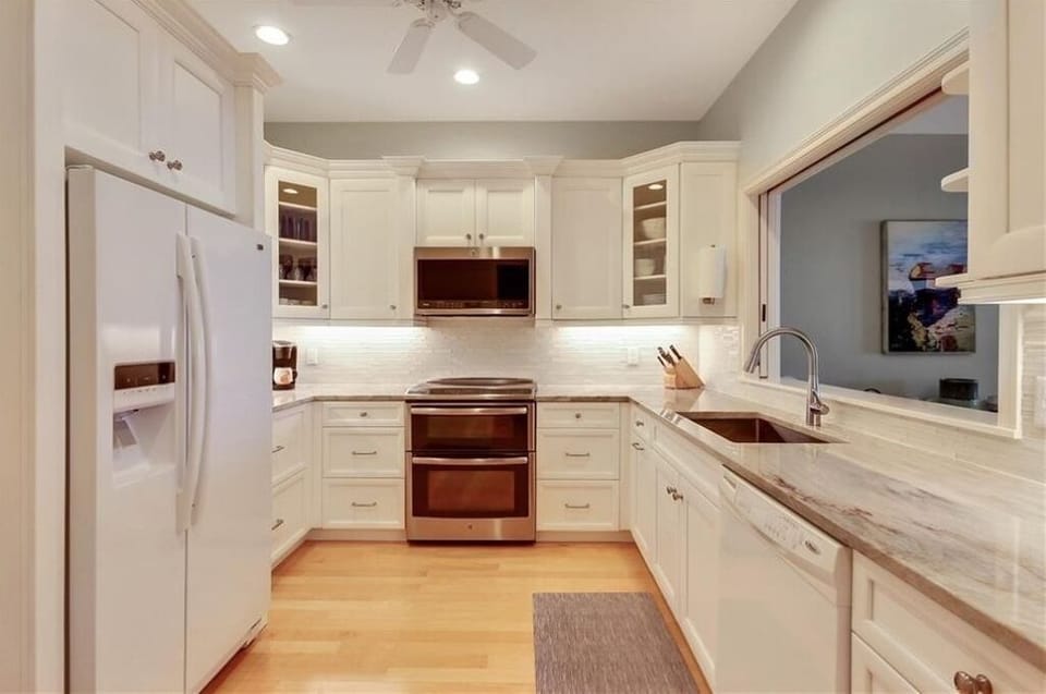 Renovated modern kitchen