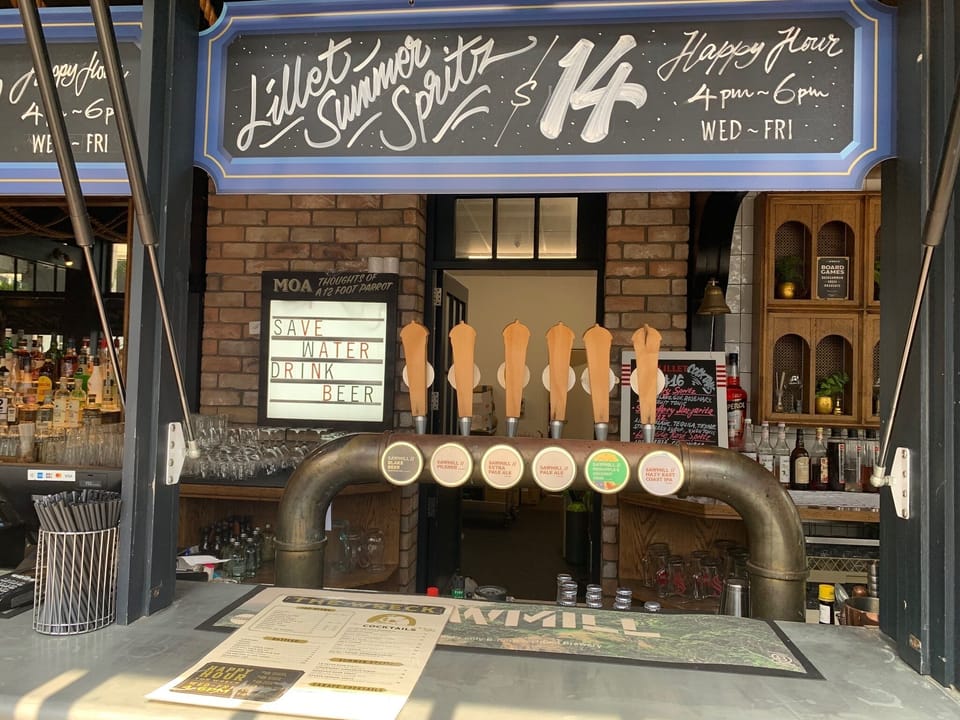 Great beers on tap at FishMarket