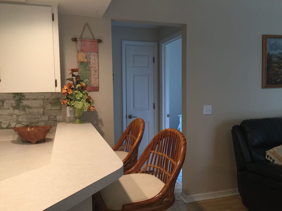 Two bar stools