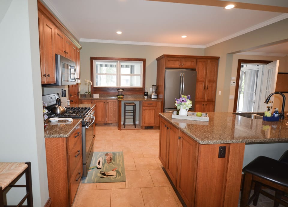 Kitchen, looking from Dining Room