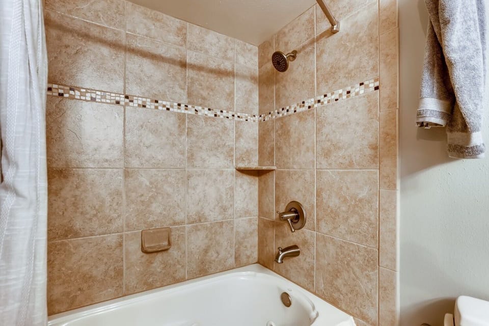 Master bath with jetted tub