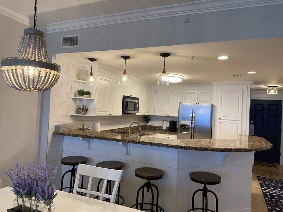 The beautiful updated kitchen!