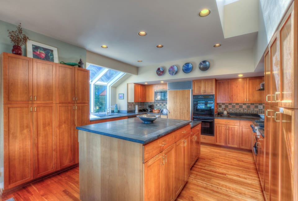 Gourmet Kitchen with Soapstone Counters
