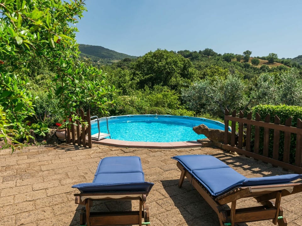 Water, Plant, Sky, Property, Furniture, Swimming Pool, Azure, Table, Outdoor Furniture, Shade